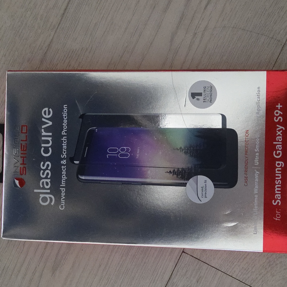 Screen protector for Galaxy S9+